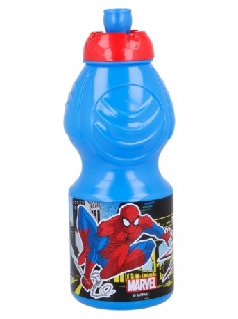 Spiderman drikkedunk blå